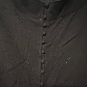 Express Skirt With buttons Middle Slit